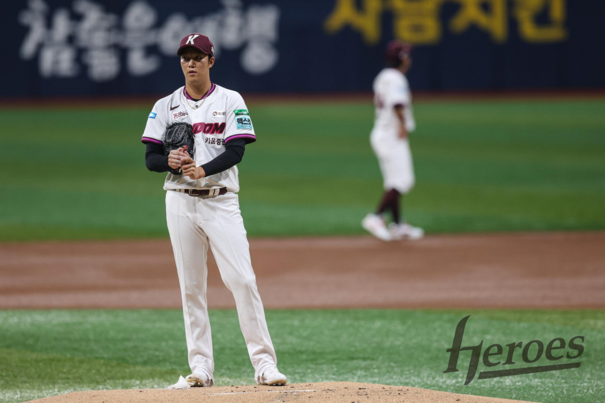 키움 히어로즈 에이스 안우진. /사진=키움 히어로즈 제공