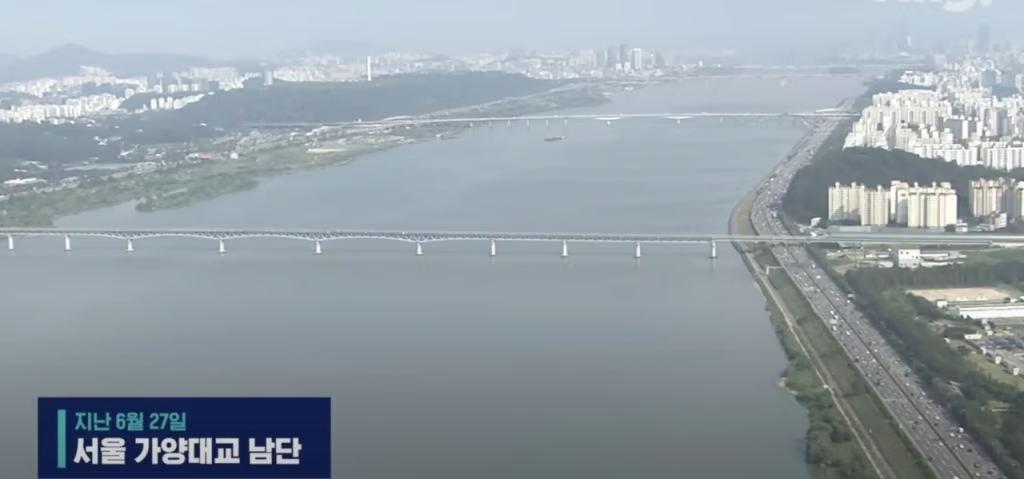 김씨가 사라진 서울 가양대교. /사진=비디오머그