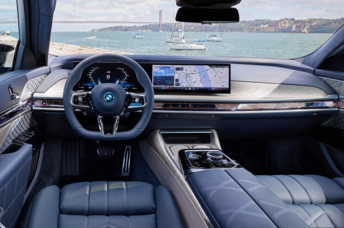 BMW 7시리즈 실내/사진=BMW 코리아
