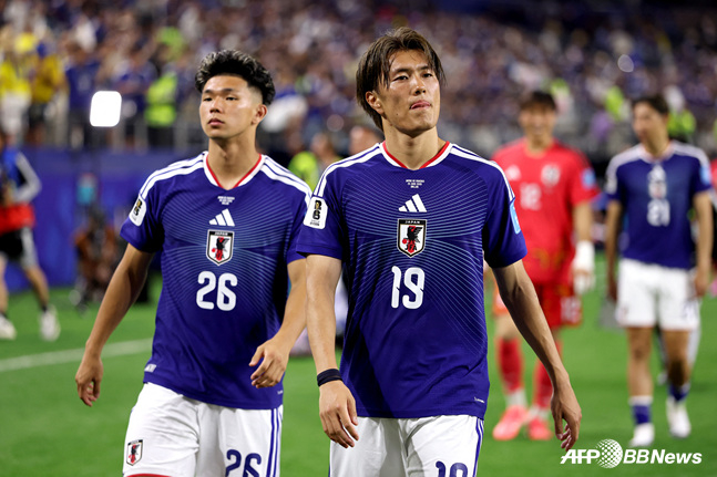 일본 축구대표팀. /AFPBBNews=뉴스1
