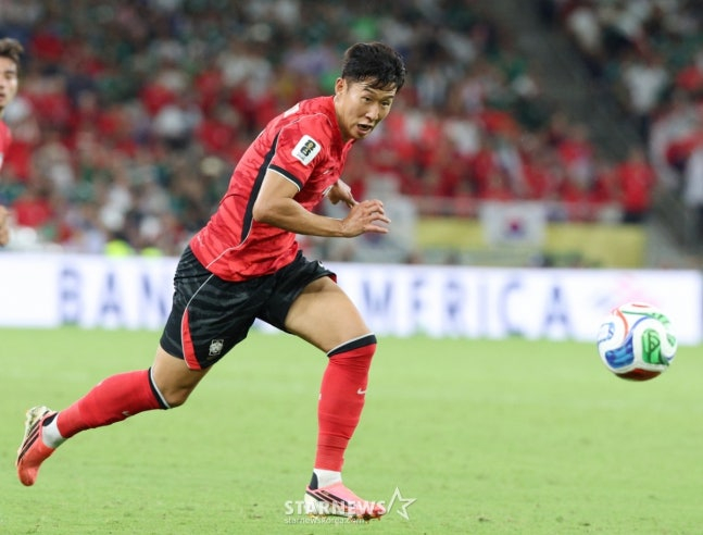 한국 축구대표팀 공격수 손흥민. /사진=김진경 대기자
