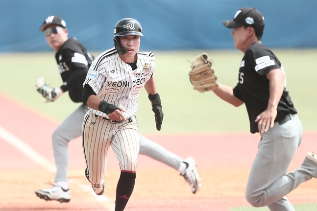 연천 미라클의 준결승전 모습. /사진=KBO
