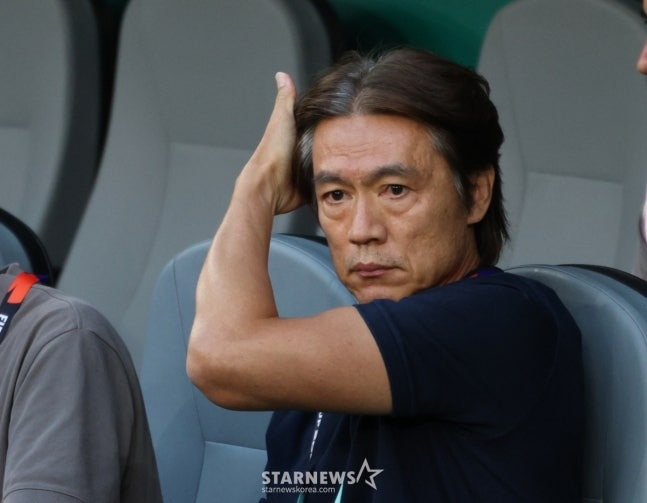 홍명보 감독. /사진=김진경 대기자
