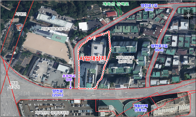 방화동 499-1번지 일원 지구단위계획구역 지정 및 계획, 특별계획구역 세부개발계획 결정 대상지 위치도/사진제공=서울시