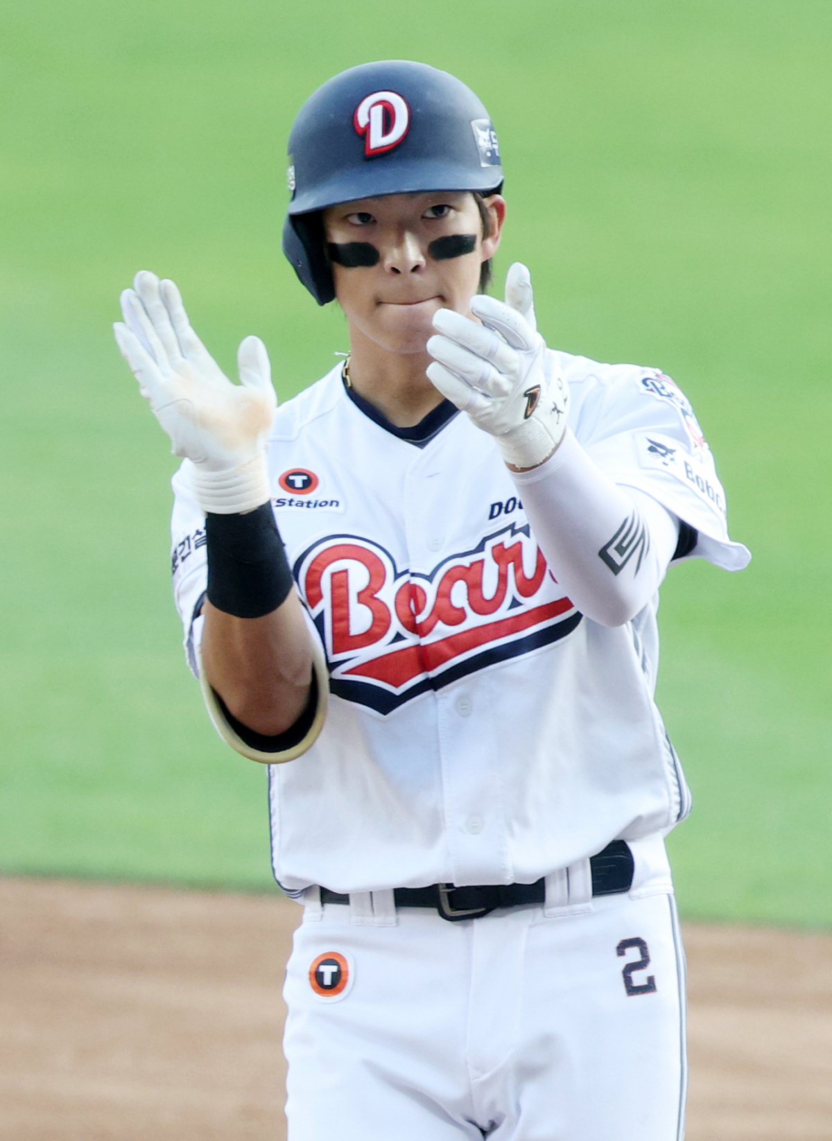 두산 김민석. /사진=김진경 대기자