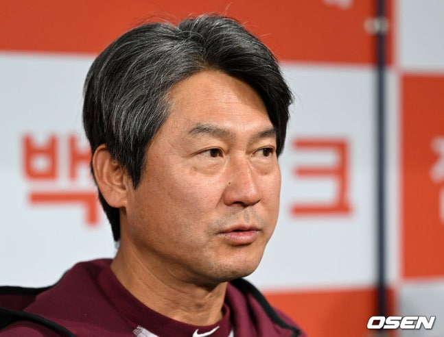 설종진 키움 감독.