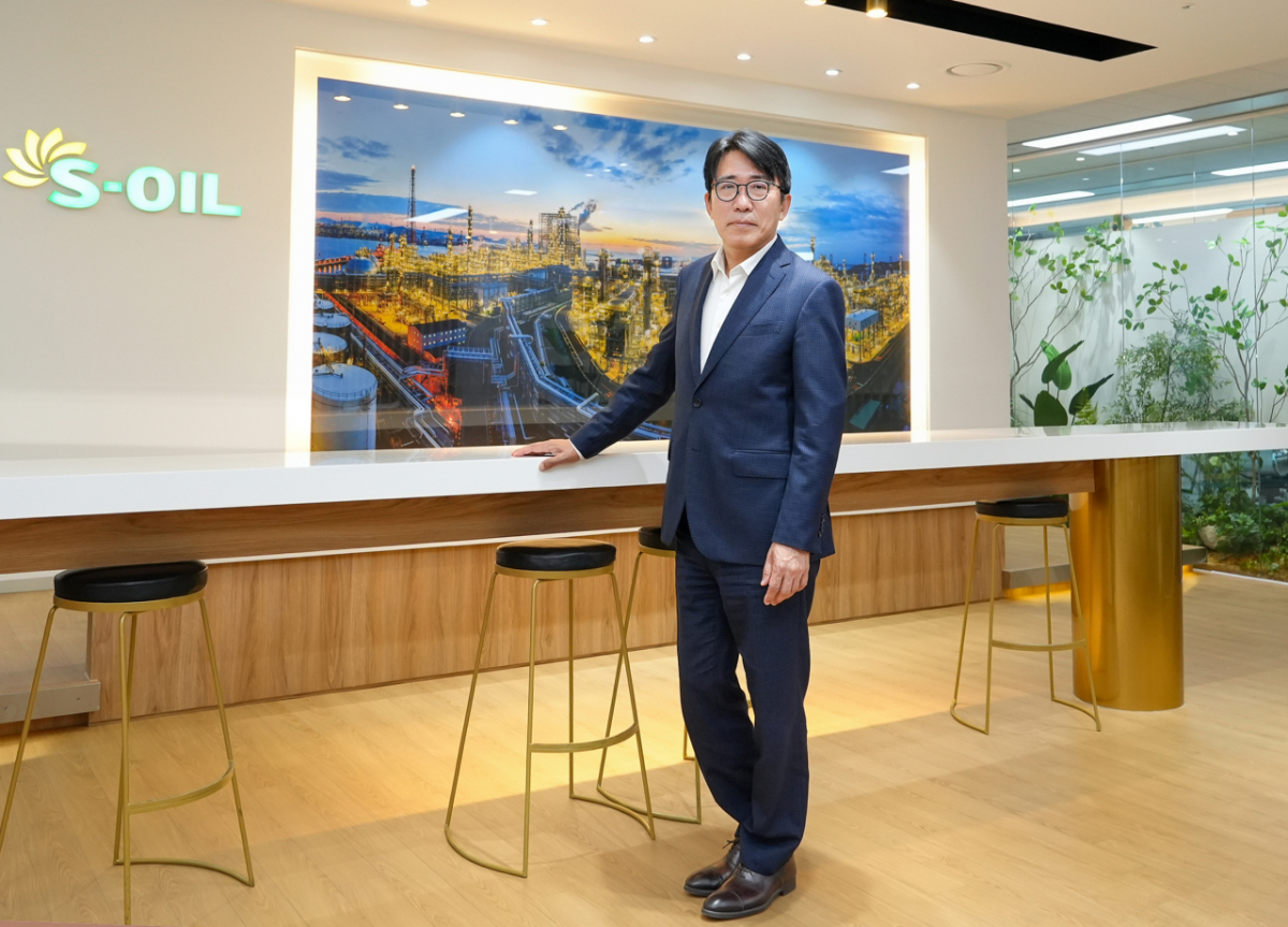 지난달 9일 서울 마포구 에쓰오일(S-OIL) 본사에서 만난 신종철 에쓰오일 윤활영업부문장의 모습./사진제공=에쓰오일