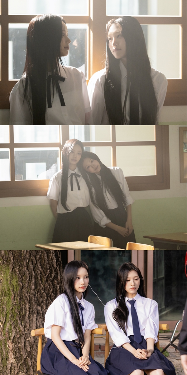 '만찬가' 뮤직비디오 비하인드 스냅./사진제공=SHgold네트웍스
