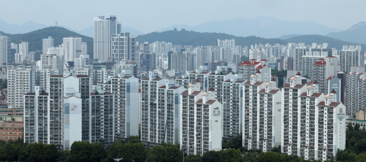 수도권 내 한 아파트 단지. 기사와 직접적인 관련 없음. /사진=뉴시스