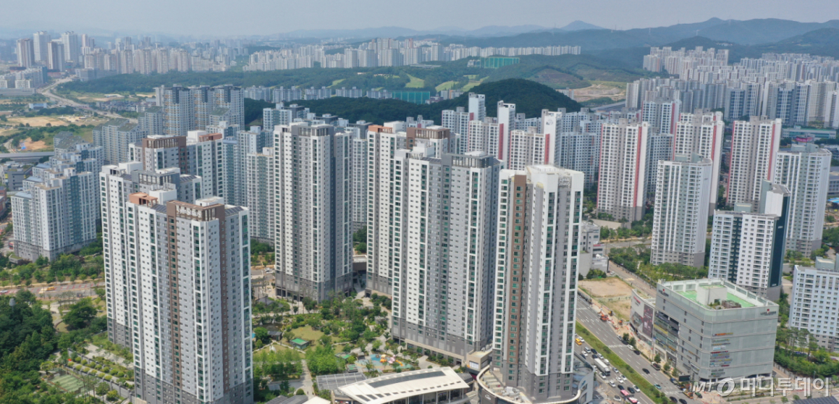 경기 화성시 동탄구 일대의 모습./사진=뉴스1