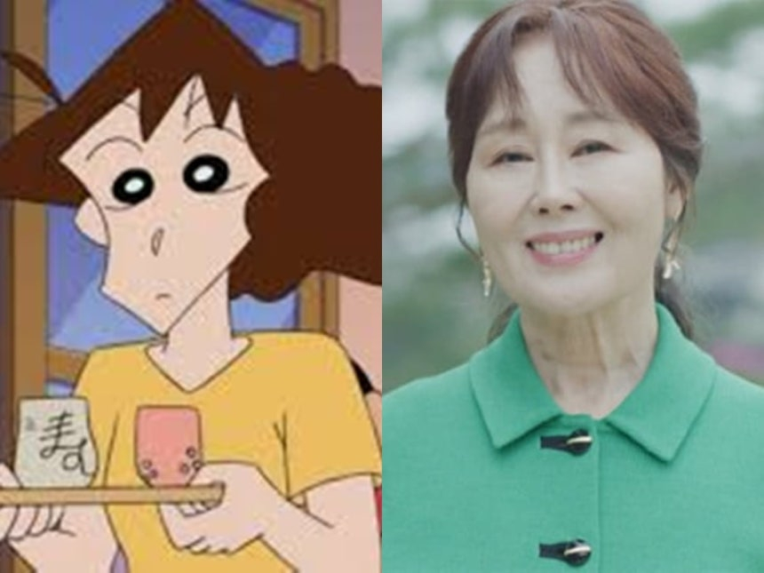 애니메이션 '짱구는 못말려' 봉미선 목소리를 연기한 성우 강희선씨가 별세했다. 향년 66세./사진='짱구는 못말려', tvN '유퀴즈 온 더 블럭' 영상 캡처