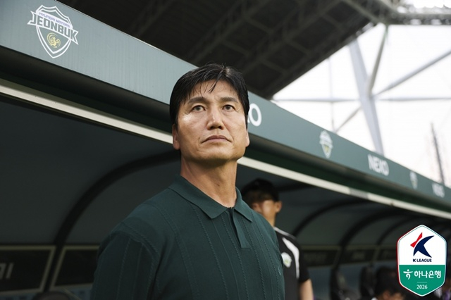 정정용 전북현대 감독. /사진=한국프로축구연맹 제공