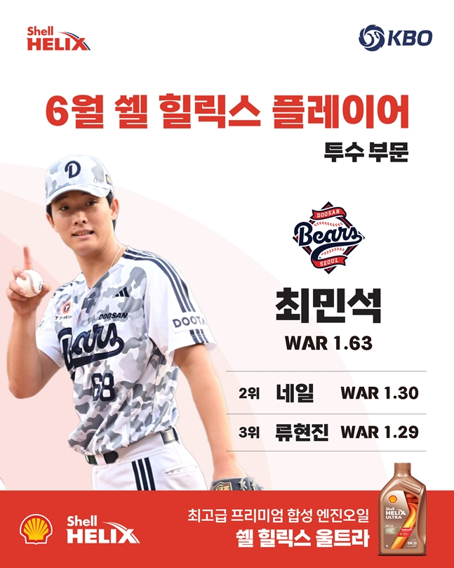 최민석. /사진=KBO