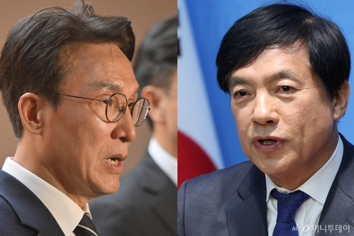 김민석 전 국무총리(왼쪽)와 이성윤 더불어민주당 최고위원 /사진=뉴시스, 뉴스1