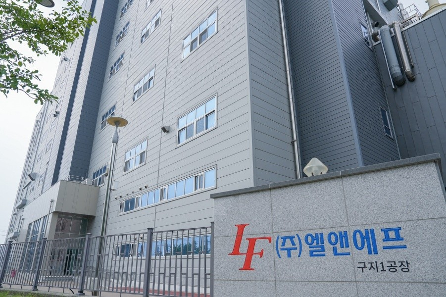 엘앤에프 대구 구지1공장./사진제공=엘앤에프