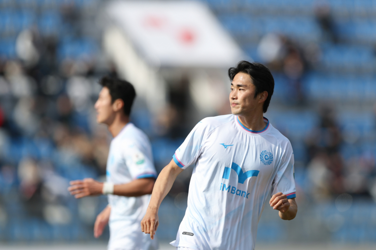대구FC 공격수 김주공. /사진=한국프로축구연맹 제공