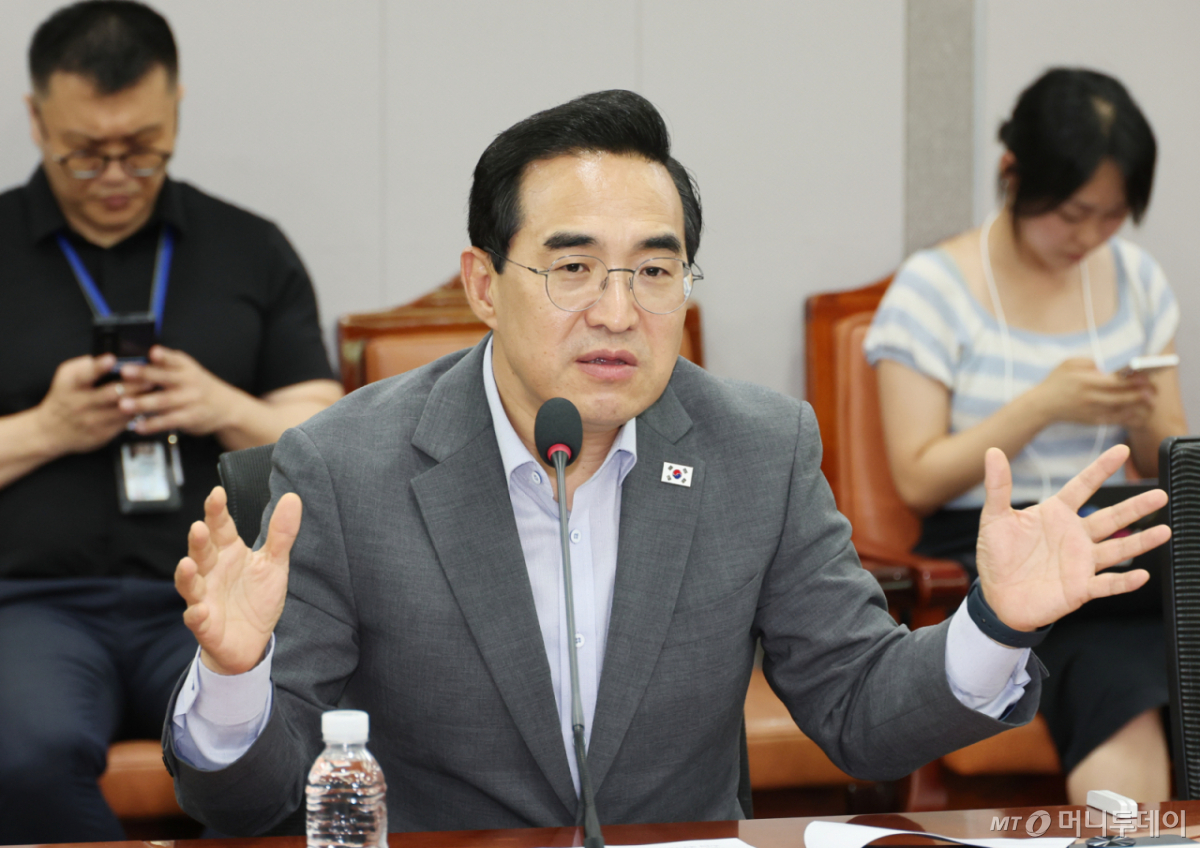 [서울=뉴시스] 최진석 기자 = 박홍근 기획예산처 장관이 7일 여의도 국회의원회관에서 열린 청년정책 간담회에서 발언하고 있다. 2026.07.07. myjs@newsis.com /사진=최진석