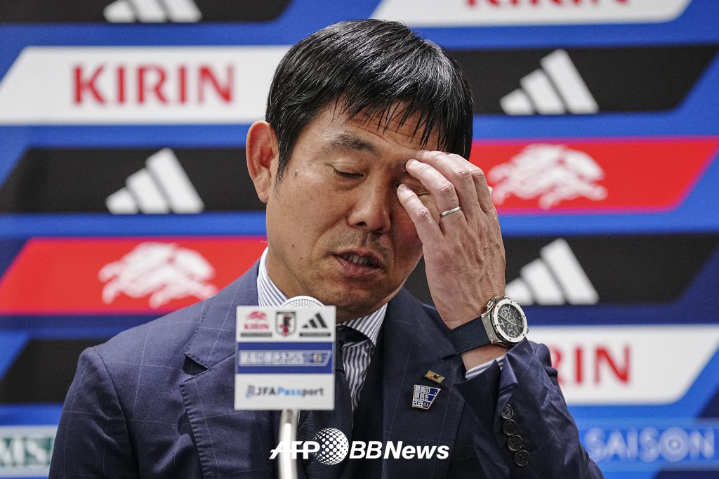 모리야스 하지메 일본축구대표팀 감독. /AFPBBNews=뉴스1