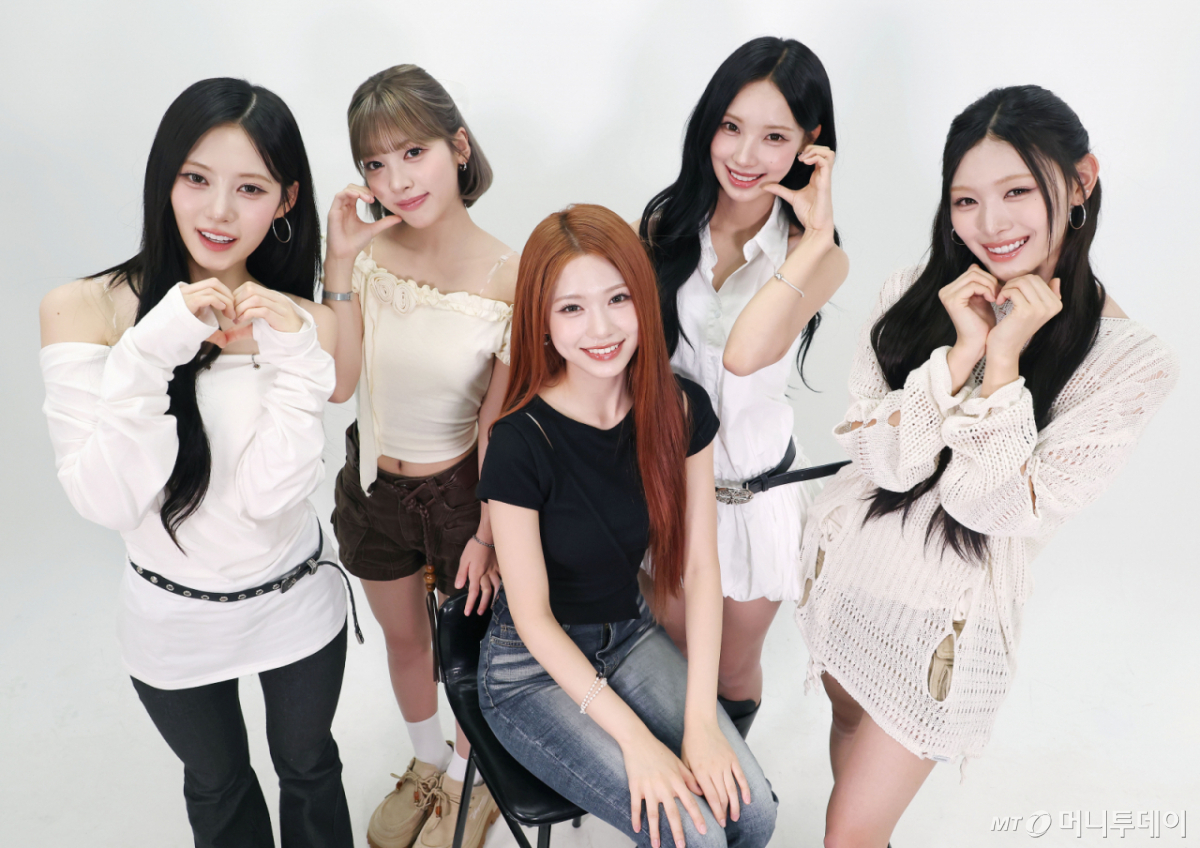 걸그룹 리센느(RESCENE) 메이, 원이, 리브, 미나미, 제나 /사진=머니투데이 사진DB