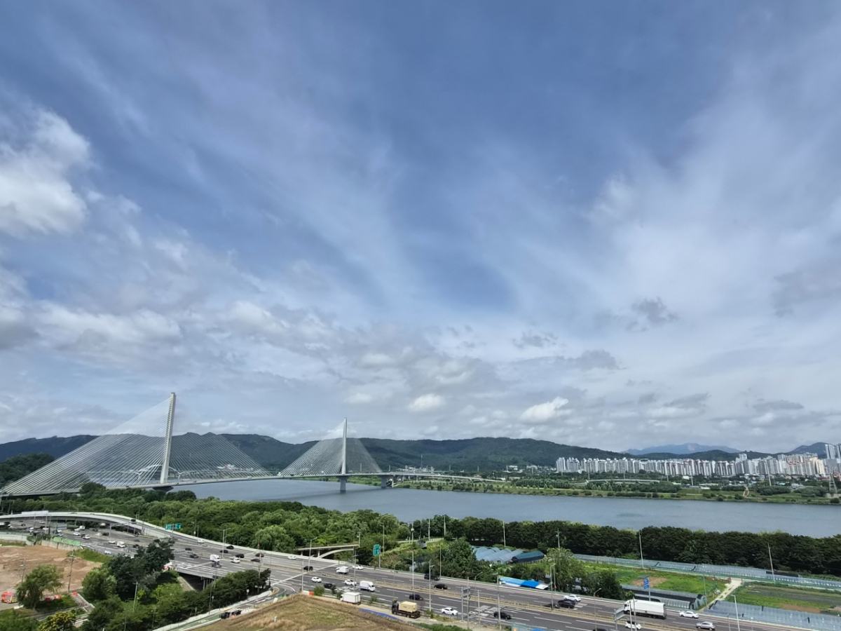 자원순환센터 전망대에서 찍은 전경/사진=권다희 기자