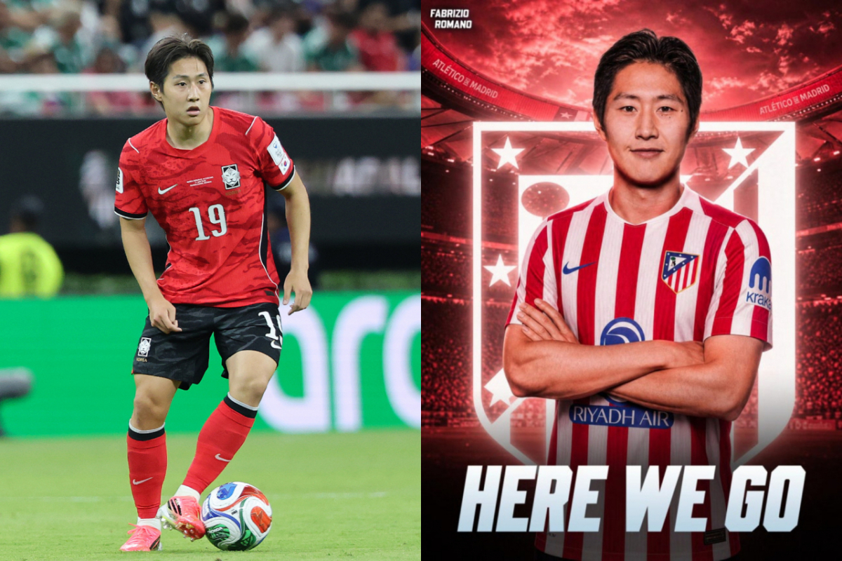 대한민국 축구 국가대표 이강인이 스페인 프로축구 프리메라리가 아틀레티코 마드리드 이적을 앞둔 가운데 에이스의 상징인 등번호 7번을 달 가능성이 제기됐다. 사진은 아틀레티코 마드리드 이적이 사실상 확정된 것으로 알려진 대한민국 축구선수 이강인. /사진=뉴스1, 로마노 SNS 캡처