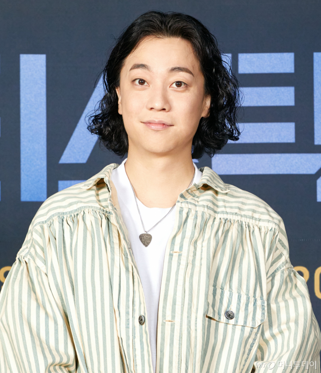 가수 넉살. 사진은 2022년 9월29일 엠넷 예능 '아티스탁 게임' 제작발표회 /사진제공=엠넷