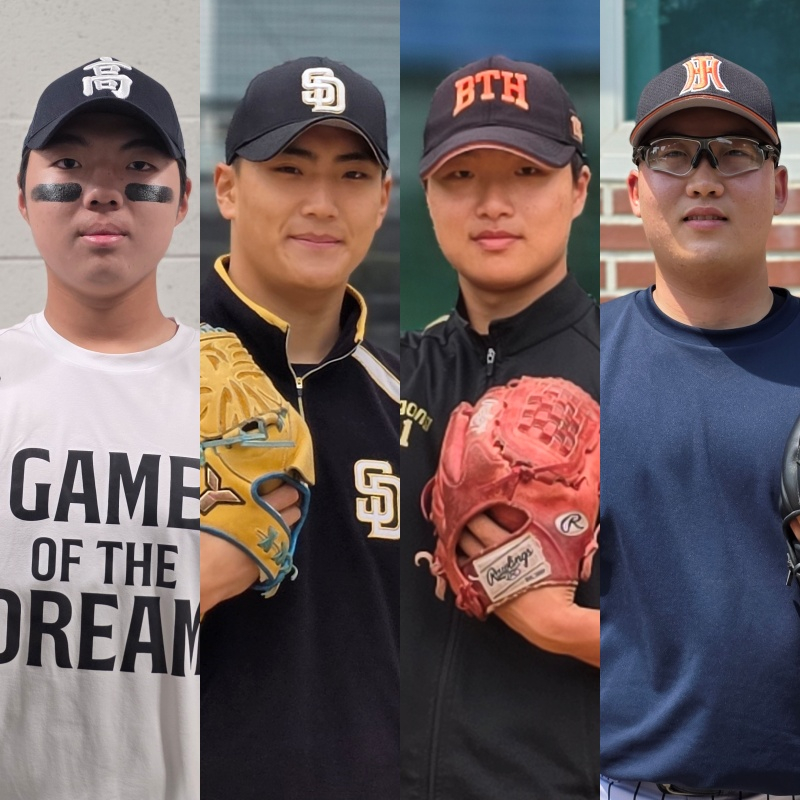 왼쪽부터 인창고 윤예성, 서울디자인고 박근서, 부산공고 곽도현, 광주진흥고 김민훈. /사진=김동윤 기자