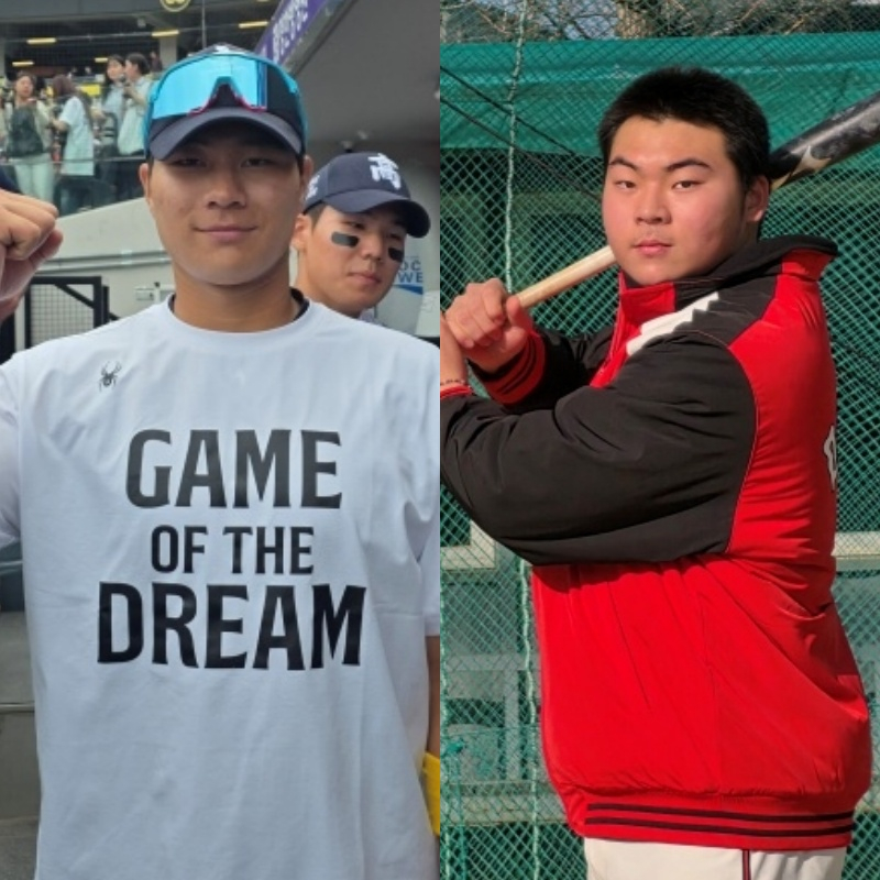 대표팀 중심을 잡아줄 경남고 이호민(왼쪽)과 덕수고 황성현. /사진=김동윤 기자