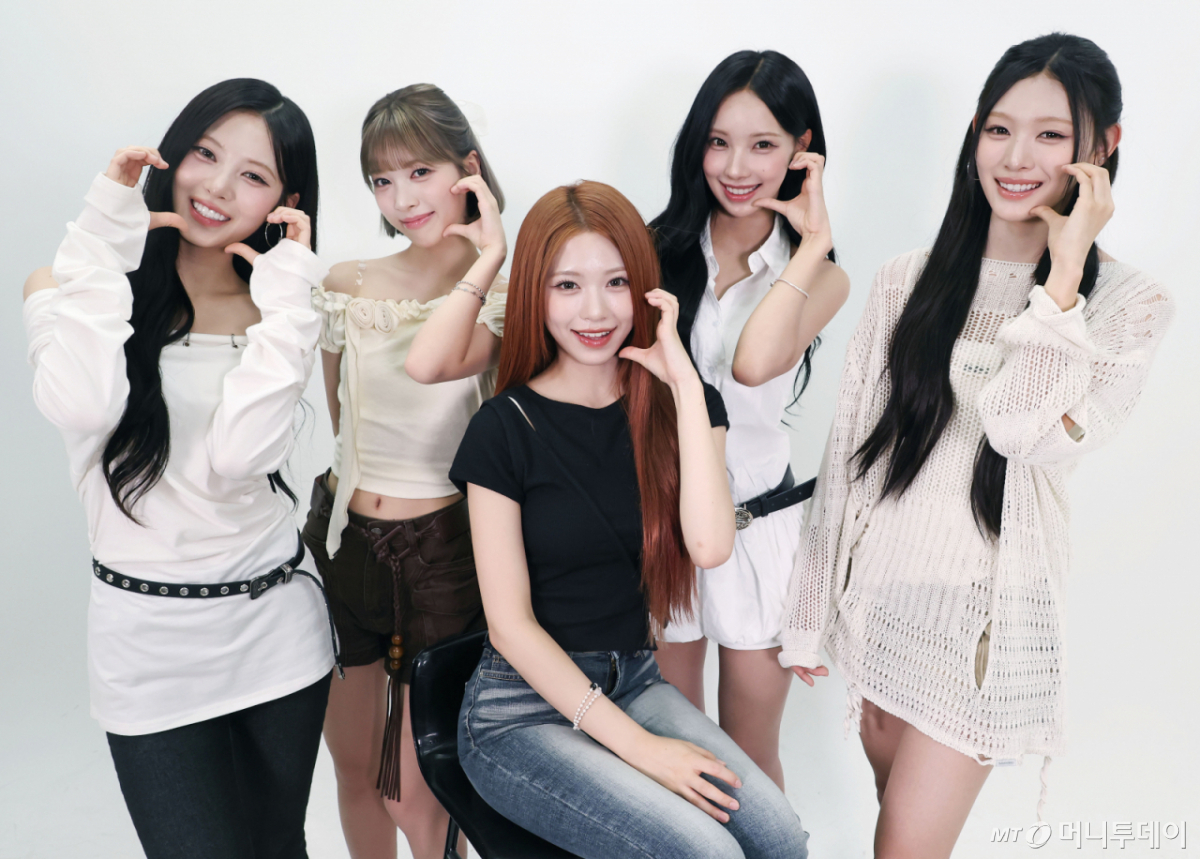 걸그룹 리센느(RESCENE) 메이, 원이, 리브, 미나미, 제나./사진=이동훈 photoguy@