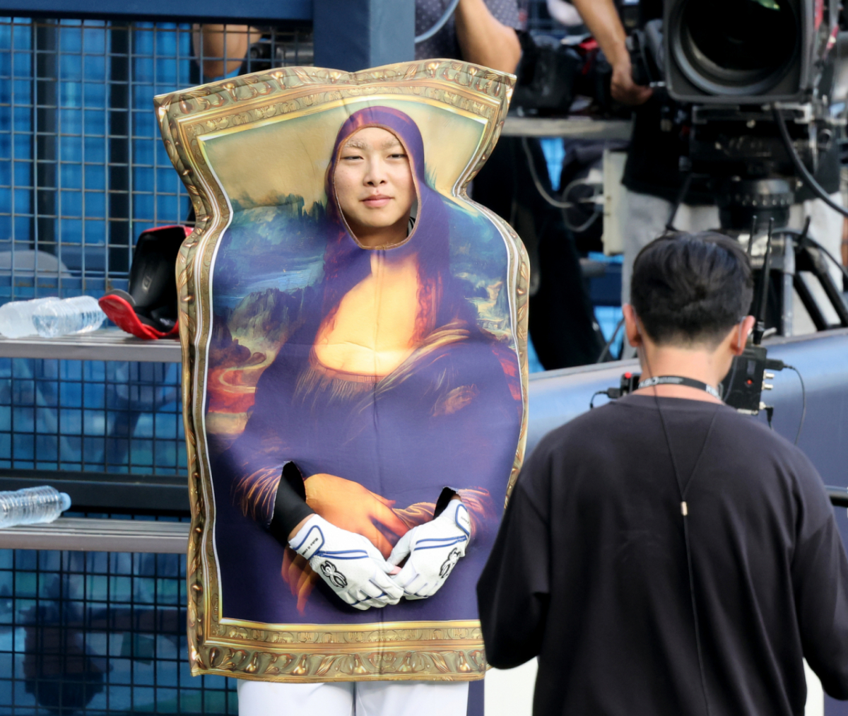 나눔올스타 문현빈이 11일 잠실구장에서 열리는 '2026 SOL KBO리그 올스타전에서  퍼포먼스를 펼치고 있다.  2026.07.11. /사진=강영조 cameratalks@