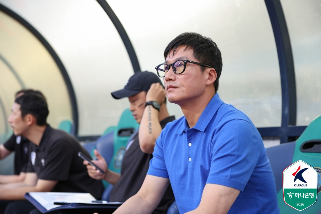 이정효 수원 삼성 감독. /사진=한국프로축구연맹 제공