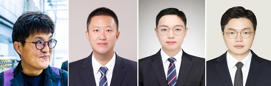 류훈 금오공대 컴퓨터공학부 교수와 김영원·김지형·최동수 교수.(왼쪽부터)/사진제공=금오공대