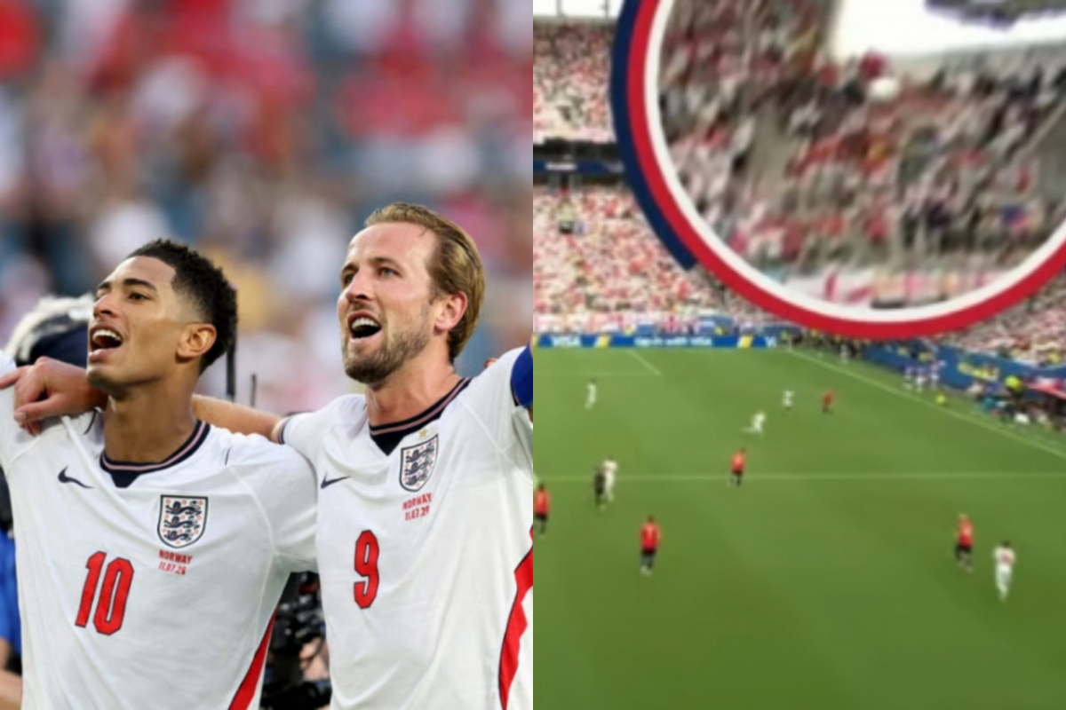 잉글랜드의 2026 국제축구연맹(FIFA) 북중미 월드컵 8강 승리가 경기장 상공의 카메라 케이블을 둘러싼 판정 논란으로 번졌다. /사진=뉴스1, 더 선