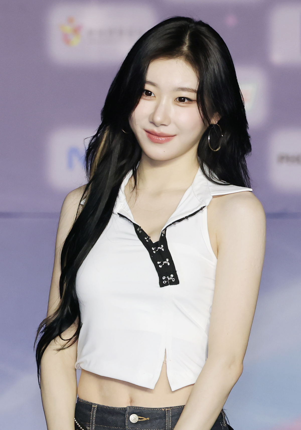 걸그룹 있지 채령이 26일 경기 일산킨텍t스에서 진행된 2025 SBS 가요대전 썸머 블루카펫 행사에 참석해 포즈를 취하고 있다. /2025.07.26 /사진=이동훈 photoguy@