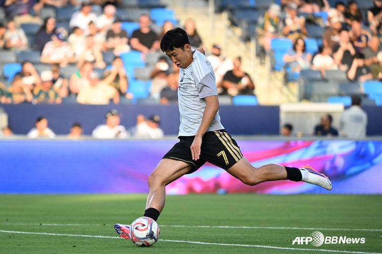 LA FC 공격수 손흥민. /AFPBBNews=뉴스1
