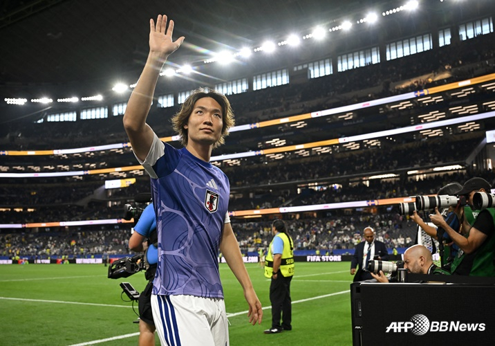 일본 축구대표팀 수비수 이타쿠라 코. /AFPBBNews=뉴스1