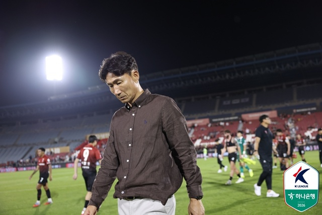 이영민 감독. /사진=한국프로축구연맹 제공
