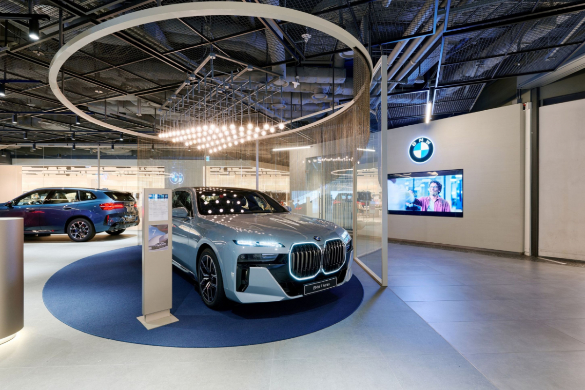 BMW 한독 모터스, 용산 아이파크몰 전시장 새로 단장해 오픈./사진제공=BMW 그룹 코리아