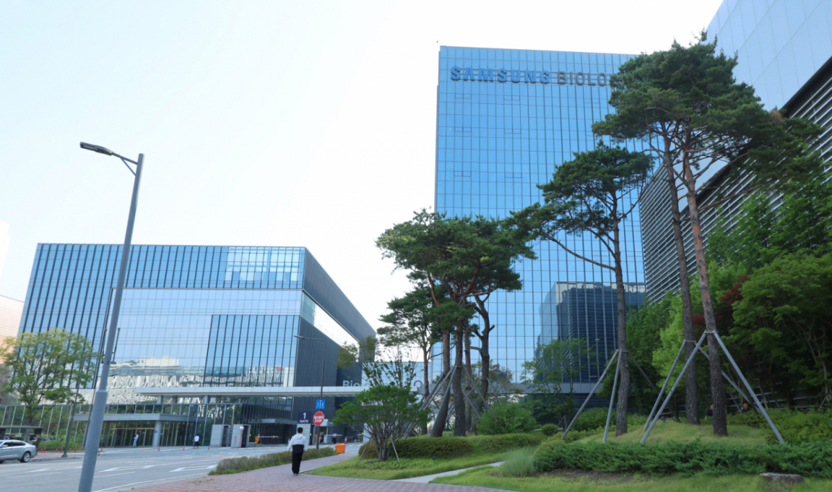 인천 연수구 삼성바이오로직스 공장 전경./인천=뉴시스