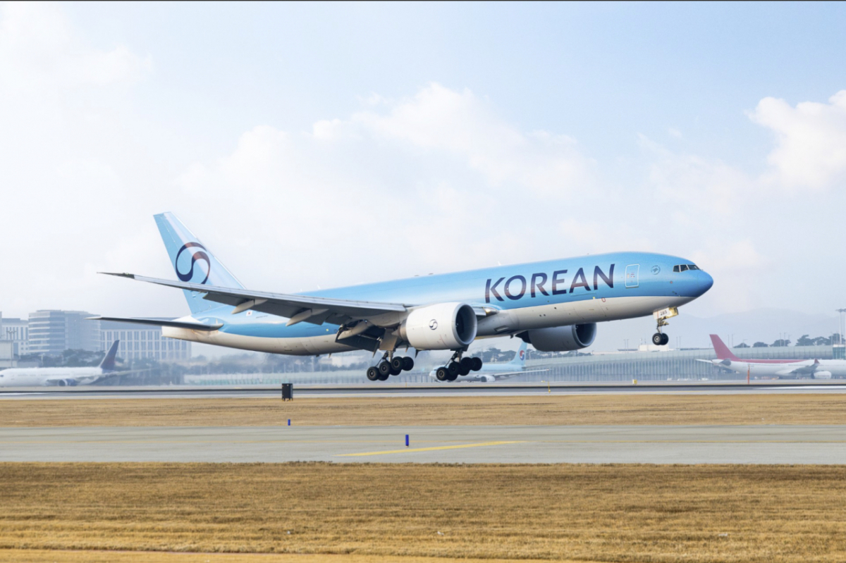 대한항공 보잉 777F 항공기./사진제공=대한항공