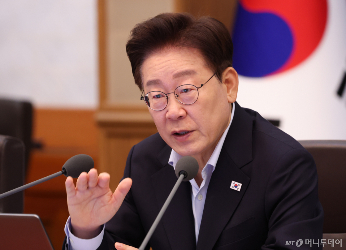 (서울=뉴스1) 허경 기자 = 이재명 대통령이 21일 청와대에서 열린 국무회의에서 발언을 하고 있다. 2026.7.21/뉴스1 Copyright © 뉴스1. All rights reserved. 무단 전재 및 재배포, AI학습 이용 금지. /사진=(서울=뉴스1) 허경 기자