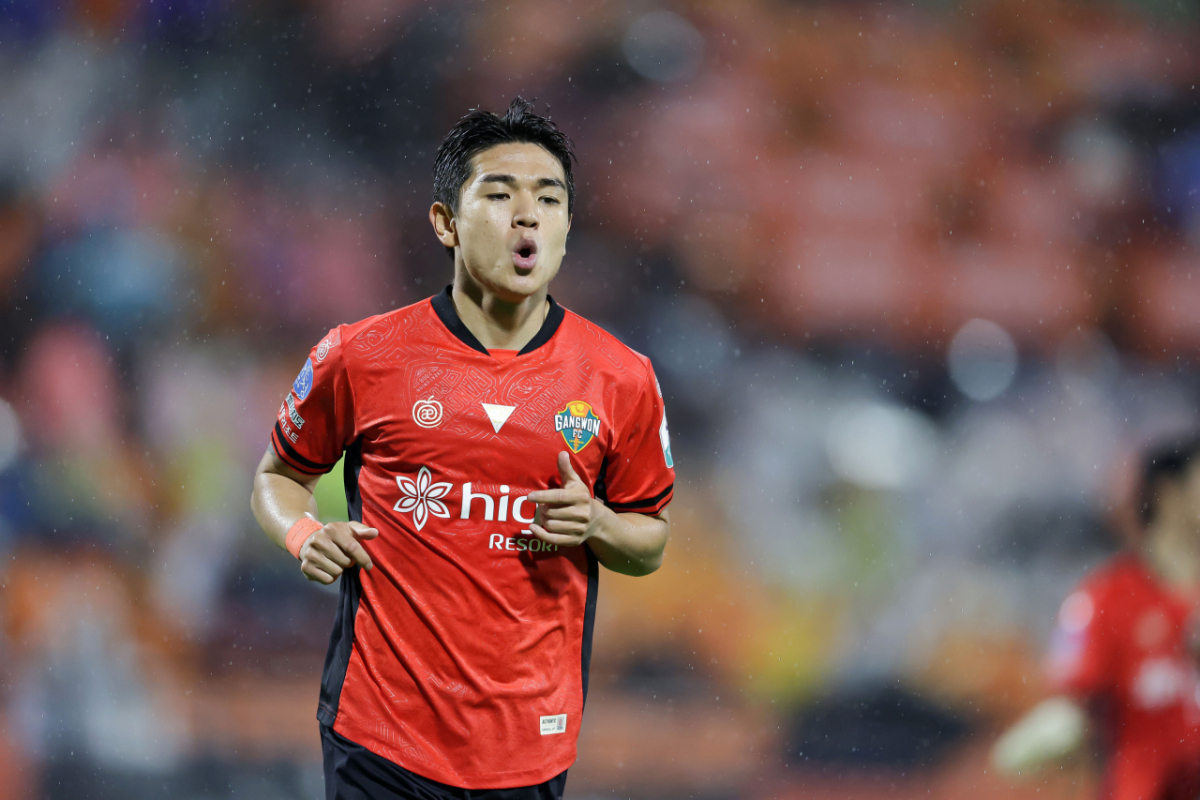 강원FC 김대원. /사진=한국프로축구연맹 제공