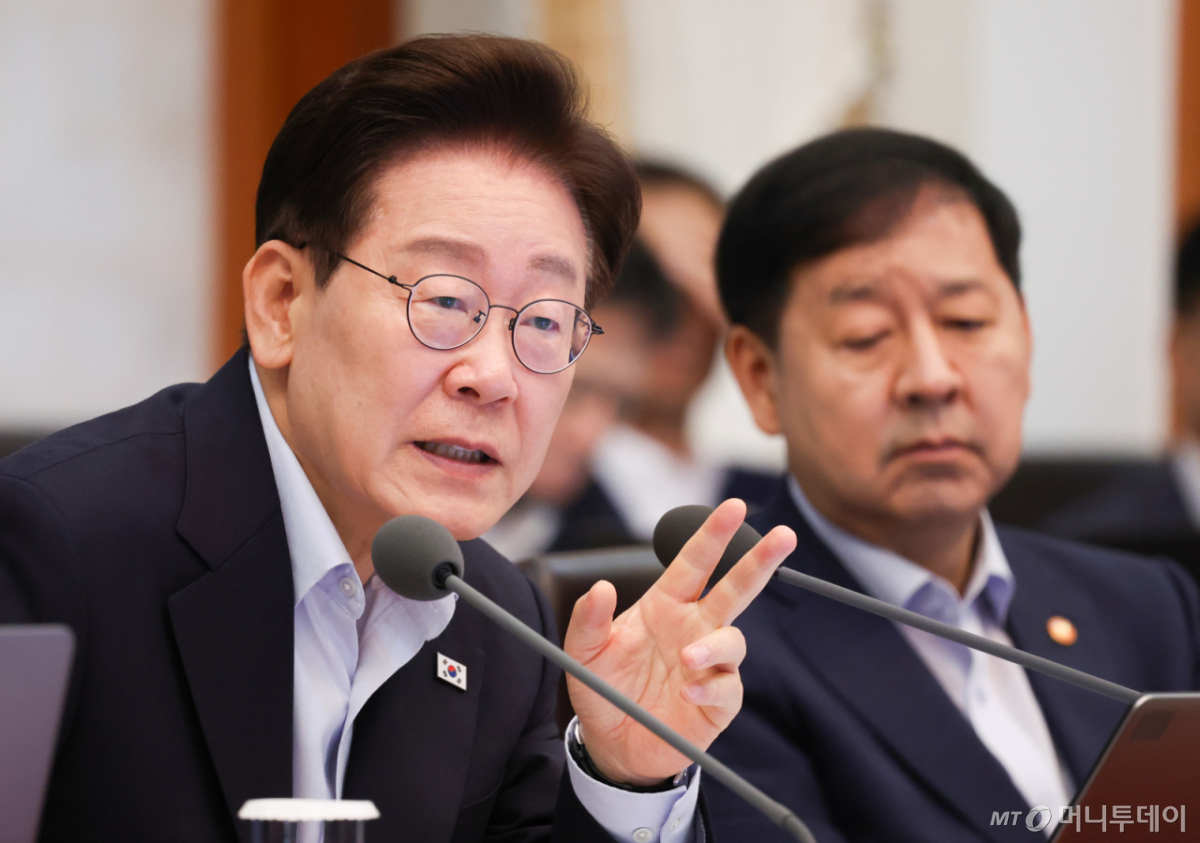 (서울=뉴스1) 허경 기자 = 이재명 대통령이 21일 청와대에서 열린 국무회의에서 발언을 하고 있다. 2026.7.21/뉴스1 Copyright © 뉴스1. All rights reserved. 무단 전재 및 재배포, AI학습 이용 금지. /사진=(서울=뉴스1) 허경 기자