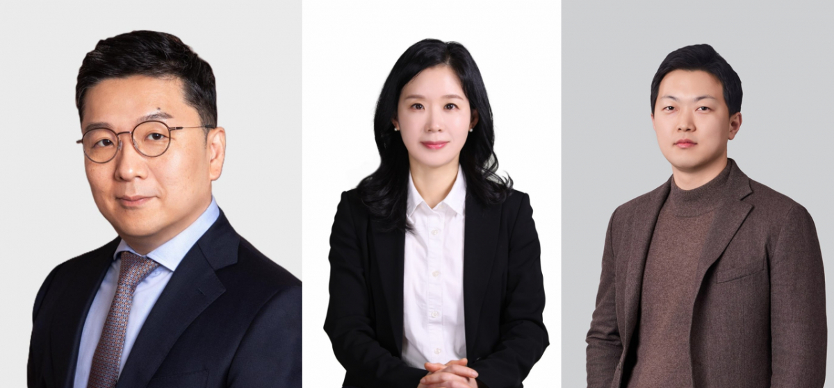 왼쪽부터 이동건 삼성전자 부사장, 김현진 서울대 교수, 김의겸 아주대 교수 /사진제공=삼성전자