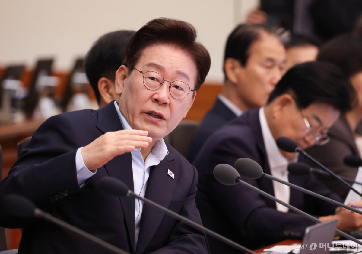 (서울=뉴스1) 허경 기자 = 이재명 대통령이 21일 청와대에서 열린 국무회의에서 발언을 하고 있다. 2026.7.21/뉴스1 Copyright © 뉴스1. All rights reserved. 무단 전재 및 재배포, AI학습 이용 금지. /사진=(서울=뉴스1) 허경 기자