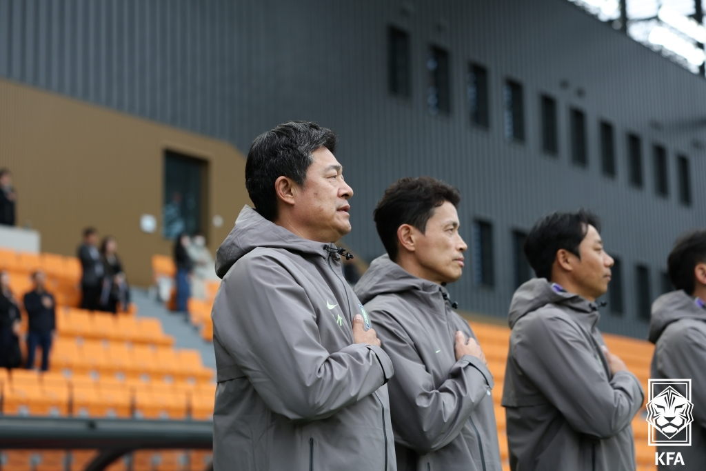 이민성 U23 축구대표팀 감독. /사진=대한축구협회 제공