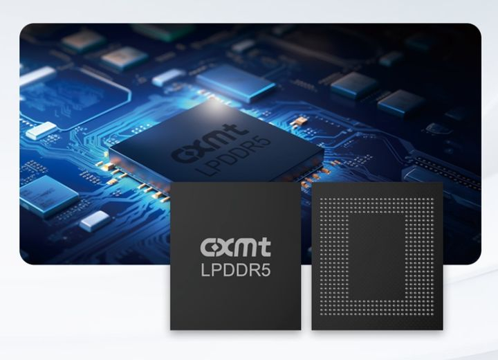 CXMT의 LPDDR5/사진=CXMT 홈페이지