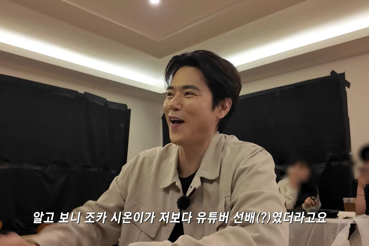 축구선수 기성용(37) 배우 한혜진(44) 부부의 딸이 유튜버라는 사실이 공개됐다./사진=유튜브 채널 '김강우'