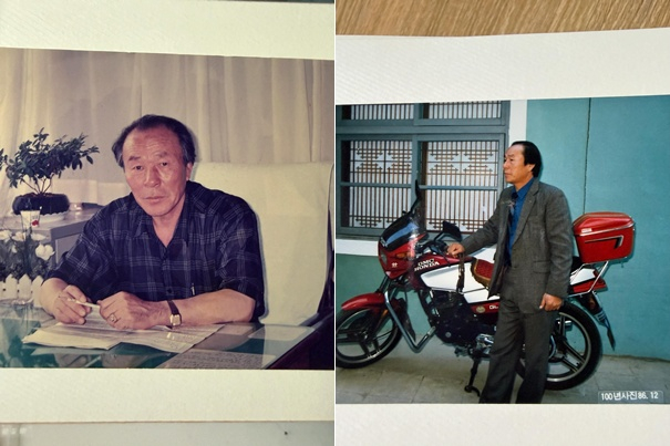 A씨가 공개한 황 선생님의 교사 재직 당시 모습./사진=스레드
