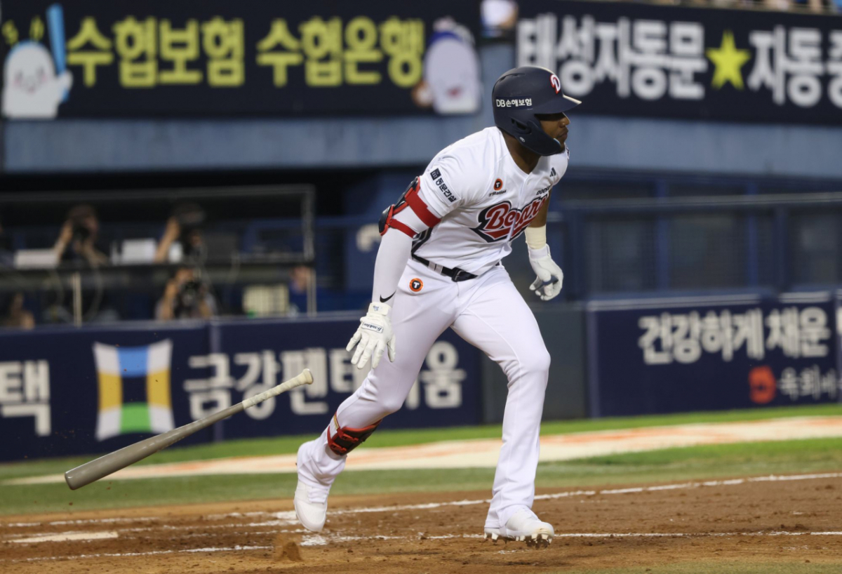 두산 베어스 새 외국인 타자 세베리노. /사진=두산 베어스 제공